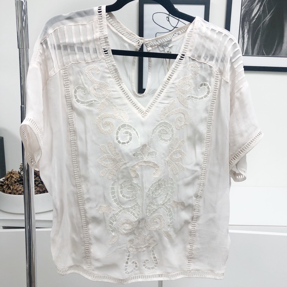 HOSS Embroidered Top
